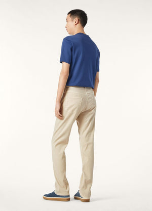 Ray T-Shirt Cotton Optical — Bleu Spiruline