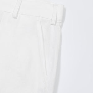 Pantalon Dustin en Lin — Blanc Cassé