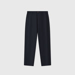 Pantalon Dustin en Lin — Bleu Marine