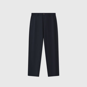 Pantalon Dustin en Lin — Bleu Marine