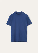 Ray T-Shirt Cotton Optical — Bleu Spiruline