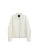 Veste Légère Beige Zippée