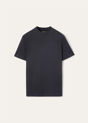 Ray T-Shirt Cotton Optical — Bleu Marine
