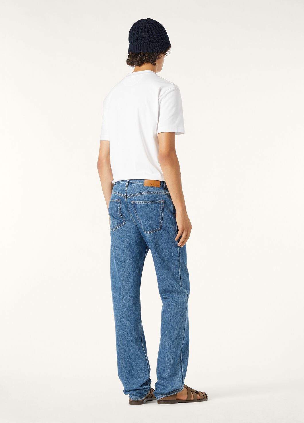 Ray T-Shirt Cotton Optical — Blanc