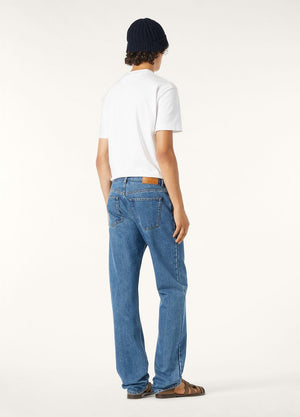 Ray T-Shirt Cotton Optical — Blanc