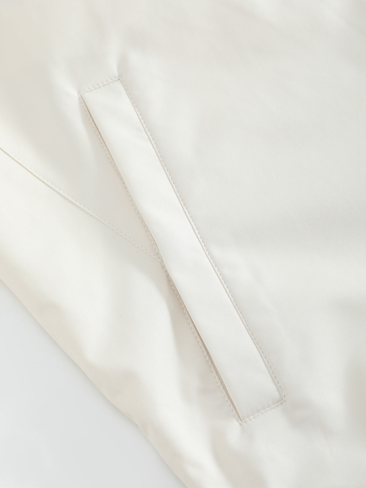 Veste Légère Beige Zippée