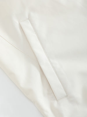 Veste Légère Beige Zippée