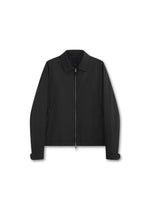 Veste Légère Noire Zippée