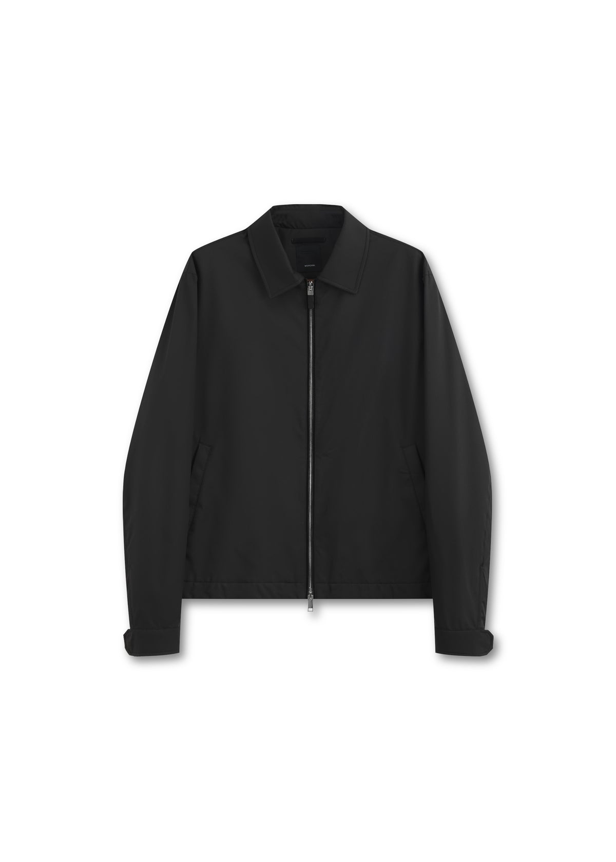 Veste Légère Noire Zippée