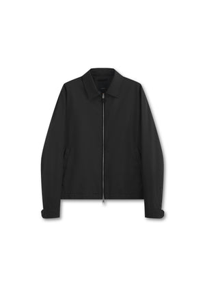 Veste Légère Noire Zippée