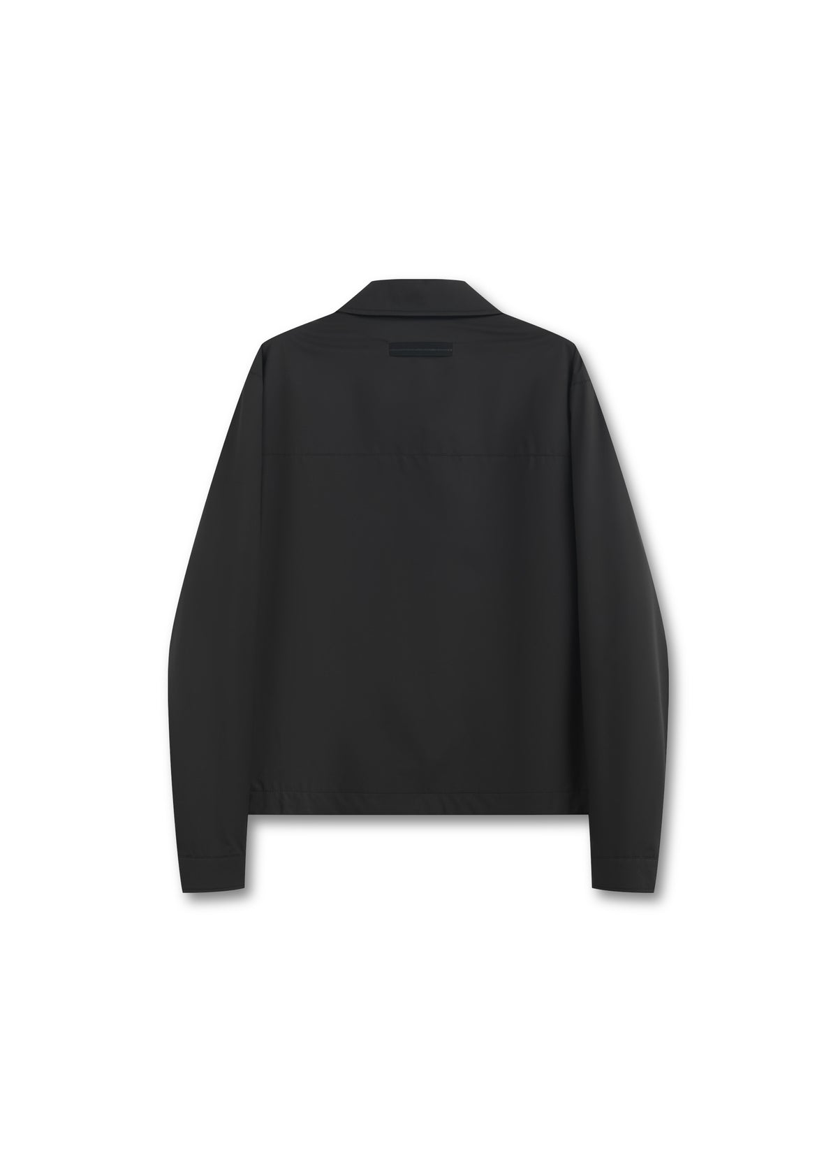 Veste Légère Noire Zippée