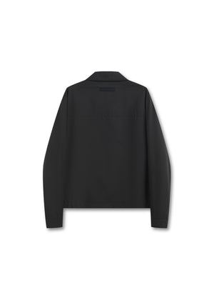 Veste Légère Noire Zippée