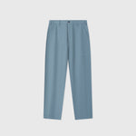 Pantalon Dustin en Lin — Vert Paon